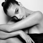 Barbara Palvin Instagram - Throwback to my fav shoot with @Damon_Baker 🖤 during the 78th Venice International Film Festival, wearing @Armanibeauty’s LIP POWER 102. #Armanibeauty #ArmanibeautyStars #ArmaniLipPower
