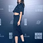 Barbara Palvin Instagram - GENIUS 🖤 @moncler #monclergenius