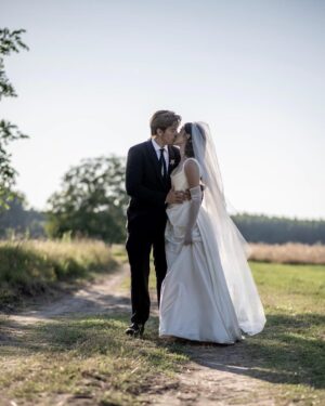 Barbara Palvin Instagram - The Sprouses are officially spouses! Congratulations to @realbarbarapalvin and @dylansprouse, who were married in Hungary—Barbara's home country—on her parent's property, @harlekinbirtok, which doubles as an event venue, surrounded by family and friends. Barbara and Dylan plan to celebrate with a larger wedding in California in the fall. "This past weekend was supposed to be an intimate event, but we ended up having 115 guests in the end because there are a lot of people we care about, and we wanted them all to be there," says Barbara Palvin Sprouse.

Tap the link in our bio to go inside their destination wedding in the model's home country of Hungary. Photos: @eskuvoifotosom, @bencebarsony, and @thereduster