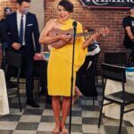 Barrett Doss Instagram - So long, Season 4 🥰 This was my first time EVER playing my uke in front of anybody other than @austinsdurant and I did it on TV. Try new things. It’s scary and it’s fun and it’s okay to be imperfect. And if it’s easier barefoot, just do it barefoot. Love you miss you #station19 ❤️