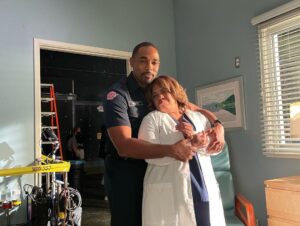 Barrett Doss Instagram - I had the best view from the saddest bed. #station19