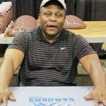 Barry Sanders Instagram - Be one of the first to own my new signature @homage  collection and win a bonus tee signed by me! HOW TO ENTER ⬇️ 1. Follow @homage & @barrysanders 2. Like this post 3. Tell me your favorite tee: Blue, Charcoal, or Gray?  #sanderssponsors