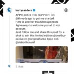 Barry Sanders Instagram - Win a signed @originalfunko on my new @threadsapp account