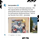 Barry Sanders Instagram -