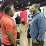 Barry Sanders Instagram – Another great show in Chicago.  @tpolamalu @reggie_jackson @joemontana and the fans…