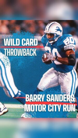 Barry Sanders Instagram - No one was stopping Barry Sanders from getting to the end zone 💪

📺: #LARvsDET — 8pm ET on NBC