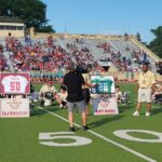 Barry Sanders Instagram - To go into the @shrinebowl Hall of Fame with my high school coach. I will remember this day forever.
