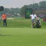 Barry Sanders Instagram - A slippery one at the @rocketmortgagclassic - thought I had that.