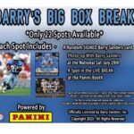 Barry Sanders Instagram - We are excited to unveil #BarrysBigBreak powered by @PaniniAmerica - Click below for details, and stay tuned for a chance to win one of the spots in the break. #SchwartzSports @DetroitLions @nfl @nflpa @nsccshow https://schwartzsportsmemorabilia.com/shop/product/barrys-big-box-break-courtesy-of-panini/