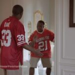 Barry Sanders Instagram - Who is excited to go into the @NissanUSA #HeismanHouse this year? I never know what to expect, but always know it will be great. Like and Share one of my favorite old ads and Follow Me for a chance to win a signed @paniniamerica card #sanderssponsors #freestuff #win #giveaway