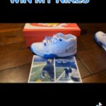 Barry Sanders Instagram - Find out how to win the @nike kicks I wore to the big win over the @packers on 1.1.2023 at @fordfield on my official @tiktok Account