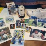 Barry Sanders Instagram - I signed a whole new @detroitlionsnfl #sanderssponsors giveaways for 2023 - new @paniniamerica cards, photos, jerseys, books, @originalfunko @nike shoes, even the shoes I wore and signed ar the 1.1.23 game. Next giveaway will be Sunday night #RoarInGB