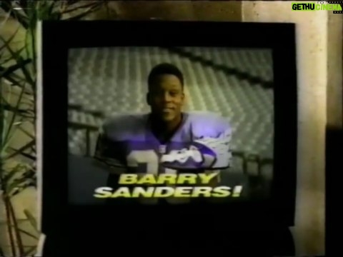 Barry Sanders Instagram - Day 19 and 20 - And #sanderssponsors is all @nike all weekend. Like this ad and follow me - We are giving away 20 signed photos and @paniniamerica cards. AND ON SUNDAY - The grand prize - the @usnikefootball #airforce1 I wore in the @nflonprime ad -