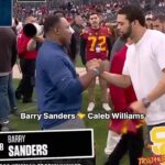 Barry Sanders Instagram - Two Heisman greats in the house ahead of the Holiday Bowl 🏆