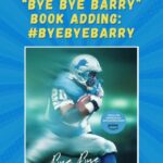 Barry Sanders Instagram - Time for Barry's "20" days to X-Mas With the massive @detroitlionsnfl and @nfl fan support for #byebyebarry I decided to give away a signed item every day until 12/25/23 Grand prize is a signed and dated custom 1 of 1 Pair of @usnikefootball shoes I wore at the premiere. Follow me & post a pic of you holding the book with #byebyebarry Be creative, have fun and #ROAR