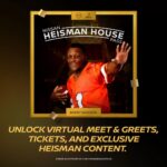 Barry Sanders Instagram - Get your @nissanusa Heisman House Pass for a chance to join a virtual meet & greet with me and five of your most Heisman-worthy friends at www.nissanheismanhousepass.com #NissanHeismanHouse #NissanPartner #SandersSponsors Share and follow me for a chance to win a signed @heismantrophy photo from me.