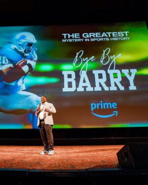 Barry Sanders Instagram - We hosted a special premiere event in downtown Detroit for Barry Sanders' upcoming documentary, "Bye Bye Barry" – coming to @primevideo on Tuesday, November 21.