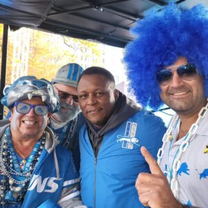Barry Sanders Instagram - Congrats to the @detroitlionsnfl @nfl #FanOfTheYear