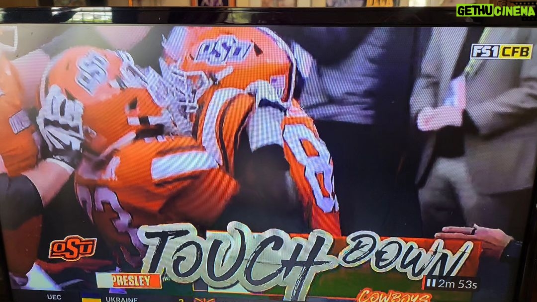 Barry Sanders Instagram - Giddy Up #Pokes. @osuathletics
