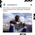 Barry Sanders Instagram -