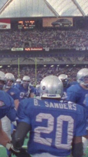 Barry Sanders Instagram - Let's give away some signed #ByeByeBarry movie posters courtesy of @amazonstudios & @nflfilms @nflonprime 

Share the movie trailer and follow us all for a chance to win.

Keep posting, winners selected all night long. 

#SandersSponsors @nfl  @detroitlionsnfl #detvsgb