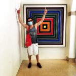 Bartosz Gelner Instagram - sztuka wśród sztuki vol. 8 #art#museum#frankstella 📸 M. ;) Peggy Guggenheim Collection