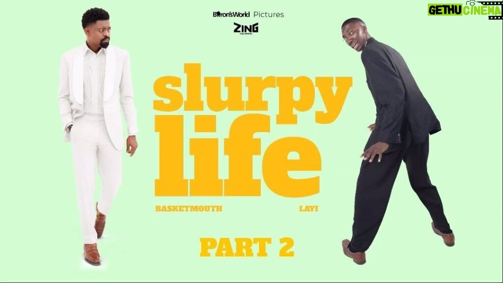 Basketmouth Instagram - The SLURPY LIFE of Layi & Basketmouth (Episode 2) “The International Interview” #SlurpLife