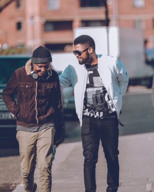 Basketmouth Instagram - Big shout out to my manager, thank you for always standing my side. I love you bro @dmakun