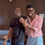 Basketmouth Instagram - Tonight is for @officialbovi @ogusbaba