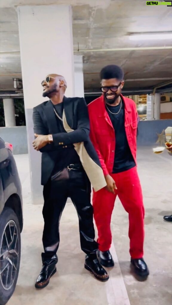 Basketmouth Instagram - A guy!! You’ll not take all these things to heaven @official2baba share some give me. 😁😁 🎥 @amfrankiej