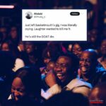 Basketmouth Instagram - Testimony time…Basket Time!!! Thank you so much Dublin, see you next year. Feb 16th 2025. www.cokobar.com