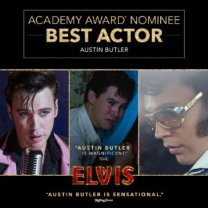 Baz Luhrmann Instagram - CM and I are so thrilled for all our great collaborators that brought ELVIS back into the building. A BIG collective thank you to the Academy for these nominations. #elvismovie ⚡️