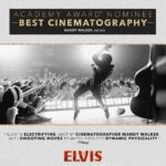 Baz Luhrmann Instagram - CM and I are so thrilled for all our great collaborators that brought ELVIS back into the building. A BIG collective thank you to the Academy for these nominations. #elvismovie ⚡️