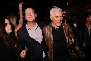 Baz Luhrmann Instagram - On the eve of the Oscars I want to celebrate this man, my dear friend. From the first moment we met, after the standing ovation of Strictly Ballroom in Cannes (31 years ago) until now. Friend, agent, Robert Newman. He is, as all who work with him know, one of a kind.