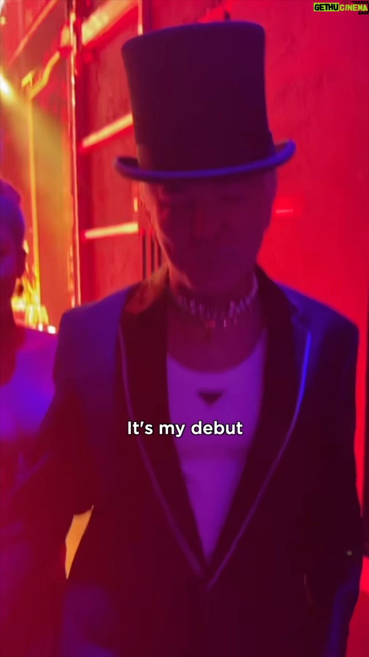 Baz Luhrmann Instagram - My Moulin Rouge! Stage Debut! #moulinrougemusical 💃🏼