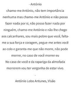 Beatriz Costa Instagram - 𝐎 𝐩𝐚í𝐬 𝐝𝐨 𝐬𝐨𝐧𝐡𝐨 𝐧𝐨 𝐫𝐞𝐠𝐚ç𝐨 𝐝𝐚 𝐦𝐨𝐫𝐞𝐧𝐚. Tenho escrito muito...este post foi quase a partilha de um texto, um desabafo sobre o mundo e o que me tem feito sentir nos últimos tempos. O silêncio nem sempre é sinal de indiferença, muitas vezes é sintoma de muita ação interna, muito pensamento e emoções que não conseguimos, por enquanto, traduzir em palavras. Resido na impotência de ver guerras, sofrimento, e não poder fazer nada para que acabe; e na alegria simples de poder ver um pôr do sol, como este, em segurança. Sentir-me segura, amada... Estar feliz e triste ao mesmo tempo. Que para estar só feliz teria que ser indiferente ao mundo, e isso não consigo...nem quero. Afinal as guerras não estão assim tão longe, às vezes até se sentam ao meu lado, que as pessoas também andam com batalhas internas, são guerras ambulantes algumas, só que fingem muito bem que estão bem. Somos todos tão diferentes e tão iguais, essencialmente. Queremos todos o mesmo: respeito, espaço para Ser, felicidade, segurança e amor. De todas estas coisas, o que poder dar a quem se cruza comigo, dou. Mesmo que não consigam fazer o mesmo comigo. Há uma linha que separa o amor do ódio: chama-se empatia. Escolho-a sempre que me é possível, e se não for (afinal sou só humana), distancio-me. O António Lobo Antunes escreveu muito melhor do que eu sobre o que estou a sentir, numa crónica que se chama 