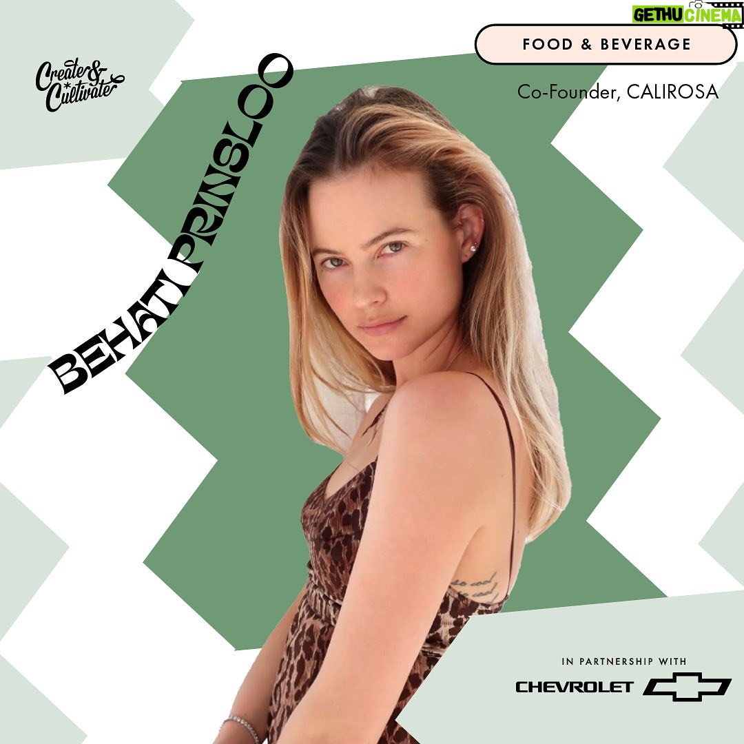 Behati Prinsloo Instagram - I am extremely honored to be featured on this year’s #CreateCultivate100 list in the Food & Beverage category for @calirosa. Link is in my bio to read my full interview and learn about the other 99 trailblazing women who are driven to #FindNewRoads on their own terms and inspire us to do the same! Girl power 🧜🏼♀️ @createcultivate @chevrolet #CreateCultivate100