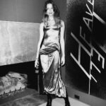 Behati Prinsloo Instagram - This dress though…☠️ celebrating the launch of our extra Añejo 🥃 last month… @calirosa @tabvintage #vintageJPG @adamlevine