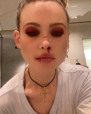 Behati Prinsloo Instagram - 🧛‍♀️ who else is shocked that it’s November? 🦇