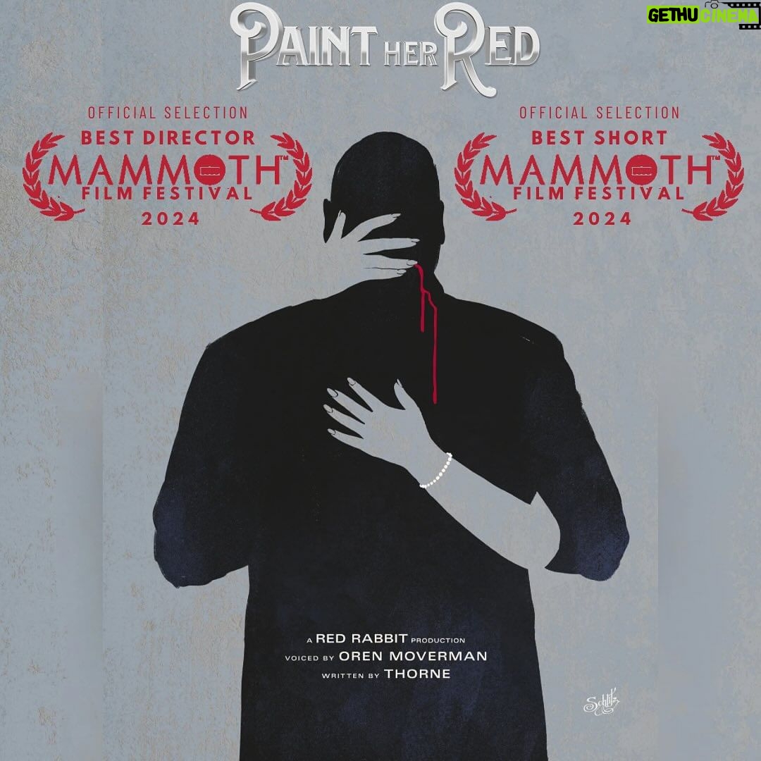 Bella Thorne Instagram - wow thank u @mammothfilmfestival for the nominations on paint her red! Best director and best short I’m so so honored!! Who’s gonna be going to mammoth to have some fun with us?