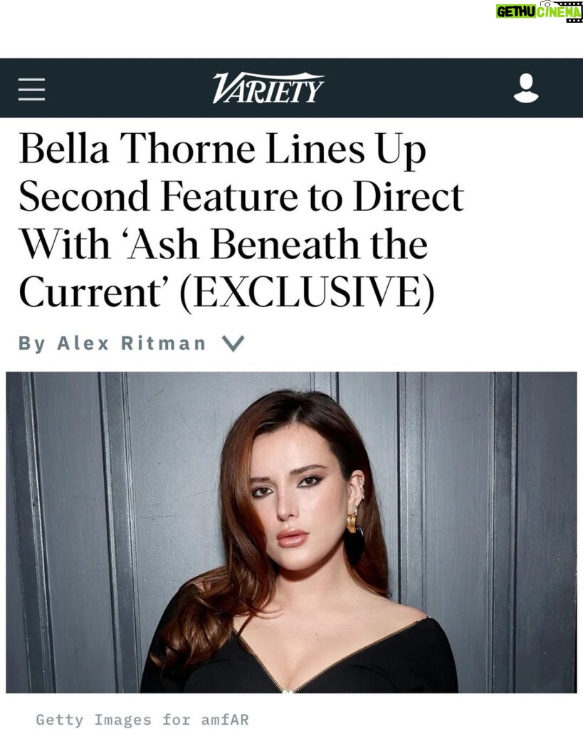 Bella Thorne Instagram - Here we go again ASH 💙🦈💧 ….what’s ur favorite line ?🥺➡️ Thank you so much!! @variety