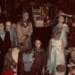 Benjamin Evan Ainsworth Instagram - The set of The Haunting of Bly Manor was amazing. @ameliebeasmith and I loved exploring it behind the scenes. Can you spot us hiding in this photo? #thehauntingofblymanor #netflix #creepydolls #ameliebeasmith #benjaminevanainsworth #intrepid