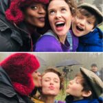 Benjamin Evan Ainsworth Instagram - “Everybody’s Talking About Jamie”... and Hannah! These two beautiful and talented people made my life on the set of @thehaunting so much fun. @tniamiller @vmeliveve ! 😍🥰😘 #thehauntingofblymanor #netflix #tniamiller #ameliaeve #jamie #hannahgrose