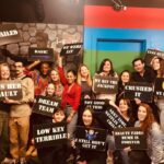 Benjamin Evan Ainsworth Instagram – Escape room shenanigans with my Bly besties. Smashed it! 💪🏻👊🏻