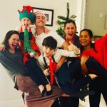 Benjamin Evan Ainsworth Instagram - Festive fun with fantastic friends! 🌲🎅🏼⛄️🎁🎉