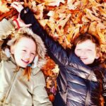 Benjamin Evan Ainsworth Instagram - Because we all need a leaf fight from time to time! 🍁🍁🍁🍁