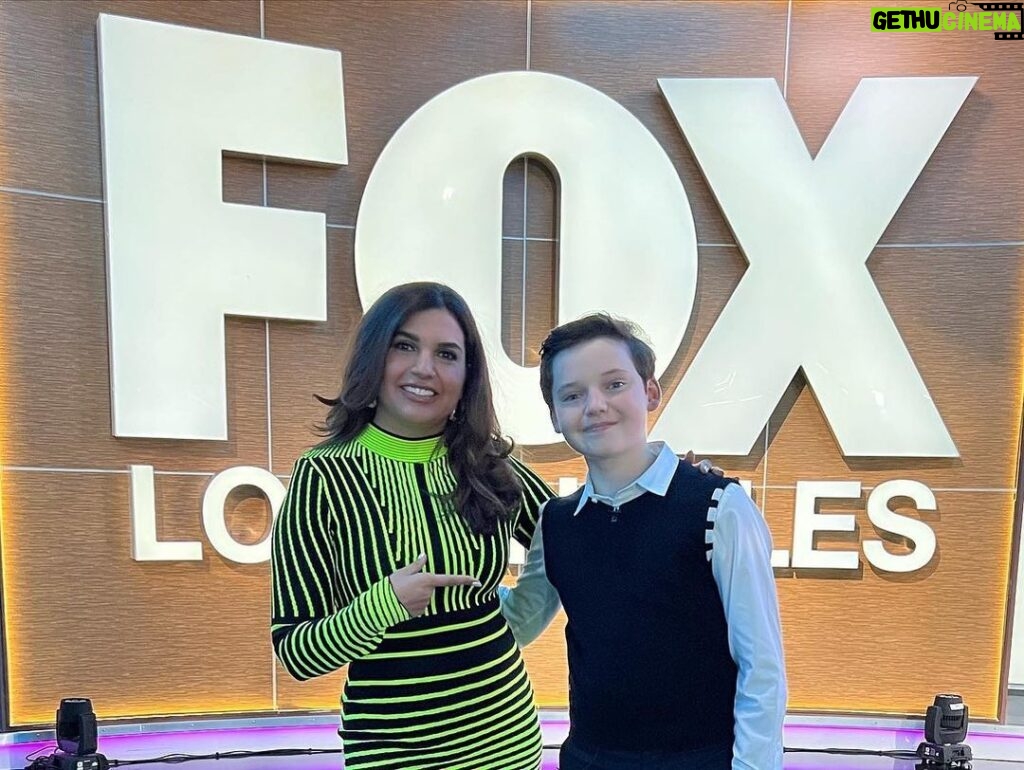 Benjamin Evan Ainsworth Instagram - Thank you for having me @foxla on Good Day LA this morning. It was great chatting to @amandasalas about @disneypinocchio which launches exclusively on @disneyplus on 8th September; just two days’ time…! . . . . . Thanks to @fevmo and @theaistenes for styling me and to @thombrowneny for the beautiful clothes. #disney #disneyplus #pinocchio Los Angeles, California