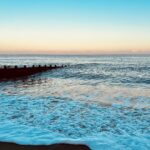 Benjamin Evan Ainsworth Instagram - A beautiful sunset walk on the beach here in Yorkshire today. Happy weekend everyone! 🌊