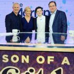 Benjamin Evan Ainsworth Instagram - Just got home after a wonderful few days in Toronto, promoting Season 2 of @sonofacritchtv with @critchmark @iamclairerankin and @p10prod It’s been a blast! Check it out January 3rd on @cbc and @cbcgem I love you Canada! 🇨🇦 🍁 Toronto Ontario Canada