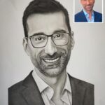 Bento Rodrigues Instagram - A prova de que até um modelo fraquito dá nisto quando a artista tem grande talento😅 Obrigado @maggies_drawings20